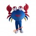 Blue Big Crab Character Mascot Costume, Blue Big Crab Character Costume