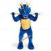 Blue Dragon Handsome Mascot Costume, Blue Dragon Handsome Costume