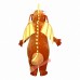 Brown Dragon Mascot Costume, Brown Dragon Costume