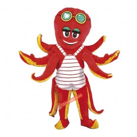 Cute Octopus Mascot Costume, Cute Octopus Costume