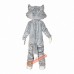 Fierce Wolf Mascot Costume, Fierce Wolf Costume