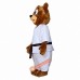 Karate bear Mascot Costume, Karate bear Costume