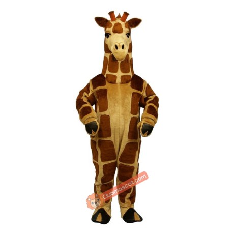 Realistic Giraffe Mascot Costume, Realistic Giraffe Costume