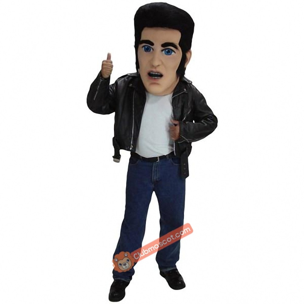Rock and Roll Guy Mascot Costume, Rock and Roll Guy Mascot 