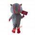 Grey Robot Mascot Costume, Grey Robot Costume